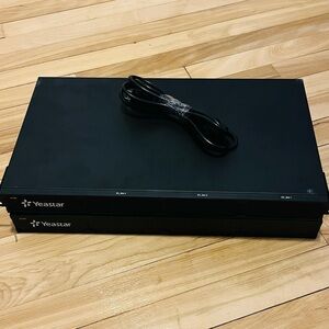 Yeastar Black Network Device with Cable